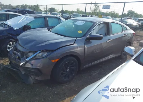 2016 Honda Civic Ex из США, поврежденный, VIN 19XFC2F74GE065159